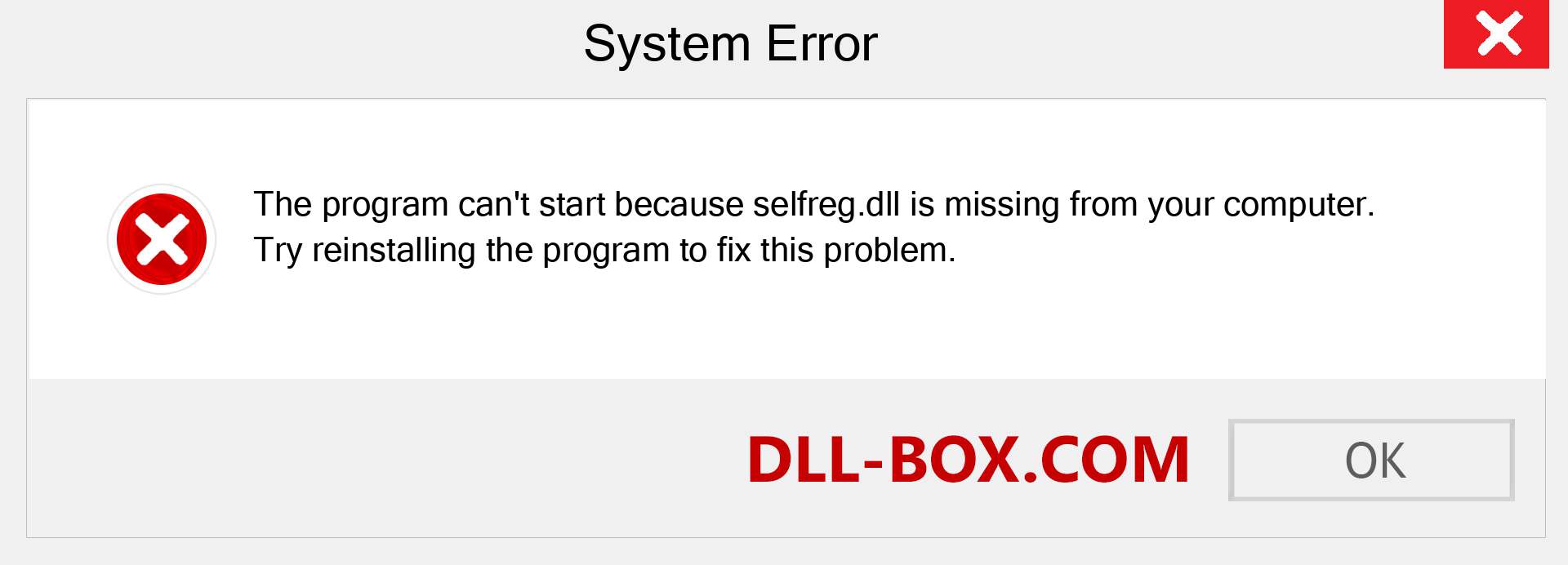  selfreg.dll file is missing?. Download for Windows 7, 8, 10 - Fix  selfreg dll Missing Error on Windows, photos, images